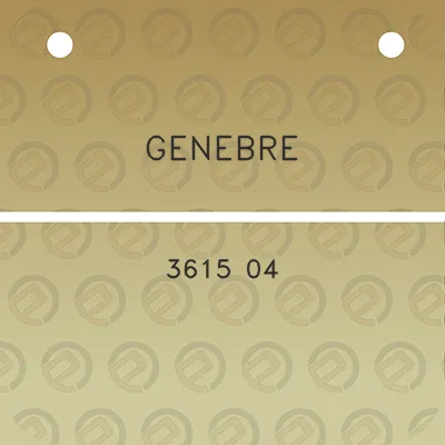 genebre-3615-04