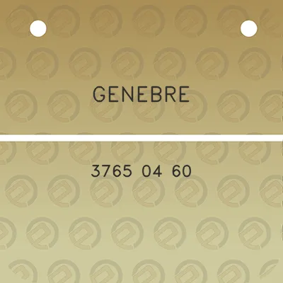 genebre-3765-04-60