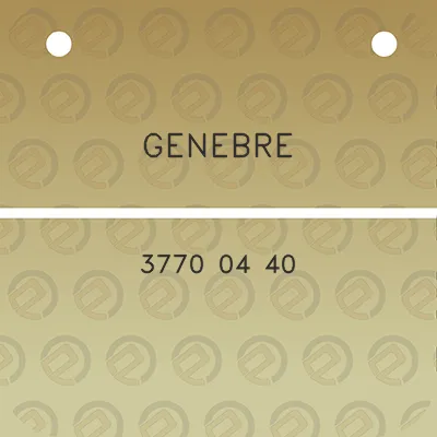 genebre-3770-04-40