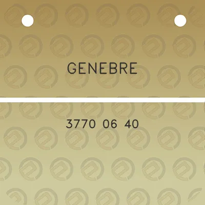 genebre-3770-06-40