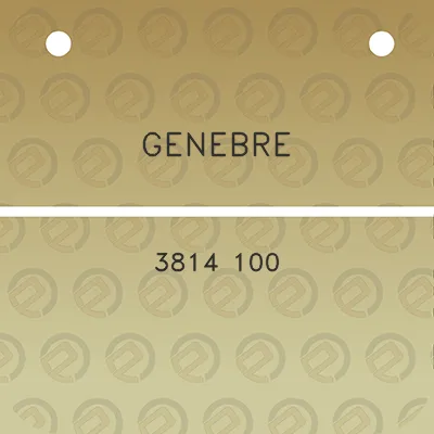 genebre-3814-100