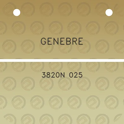 genebre-3820n-025