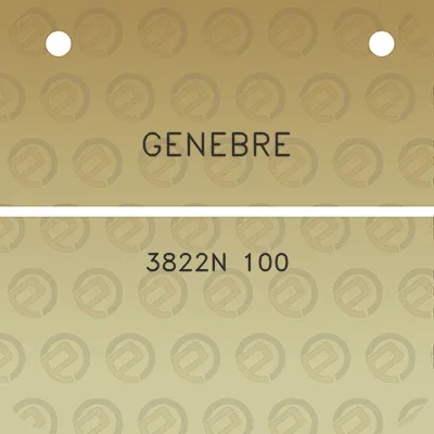 genebre-3822n-100