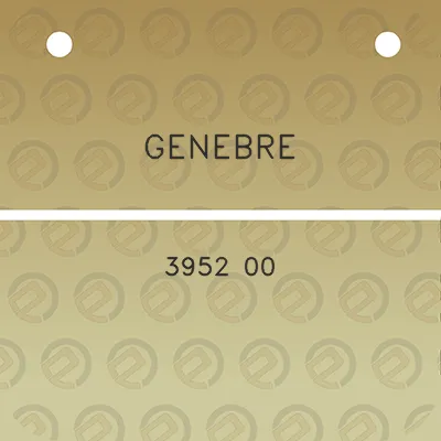 genebre-3952-00