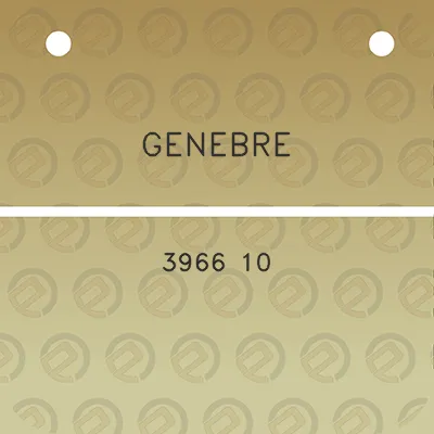 genebre-3966-10