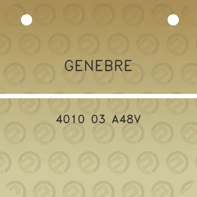 genebre-4010-03-a48v