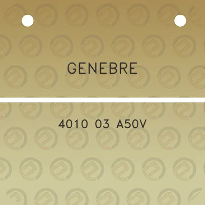 genebre-4010-03-a50v