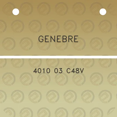 genebre-4010-03-c48v