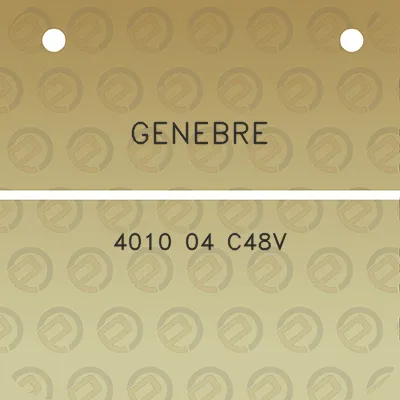 genebre-4010-04-c48v