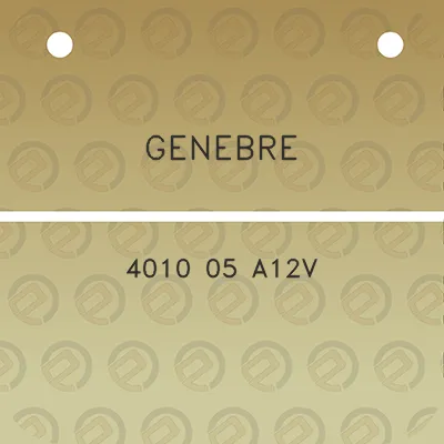 genebre-4010-05-a12v