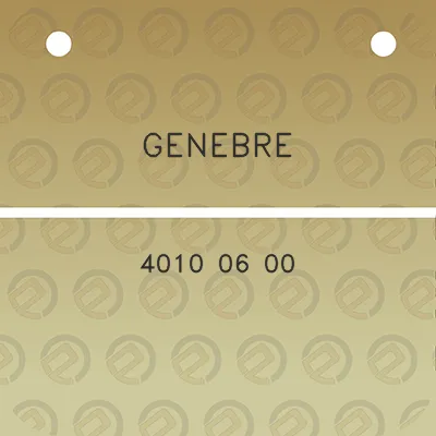 genebre-4010-06-00