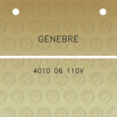 genebre-4010-06-110v