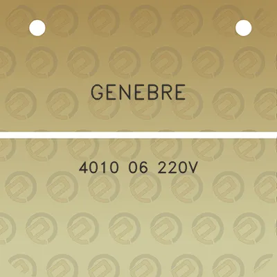 genebre-4010-06-220v