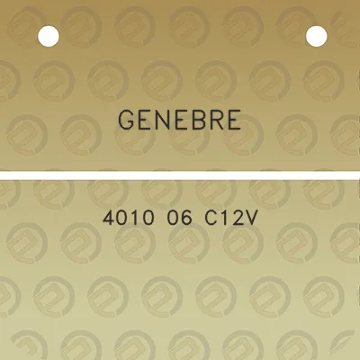 genebre-4010-06-c12v