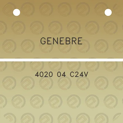 genebre-4020-04-c24v