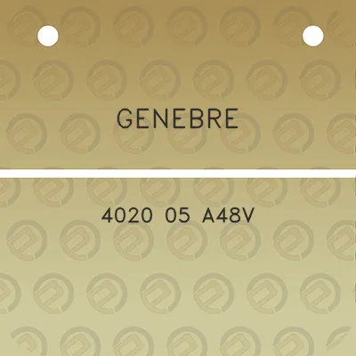 genebre-4020-05-a48v