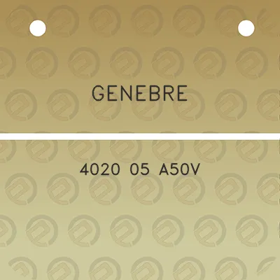 genebre-4020-05-a50v