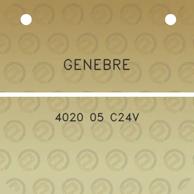 genebre-4020-05-c24v