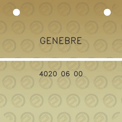 genebre-4020-06-00