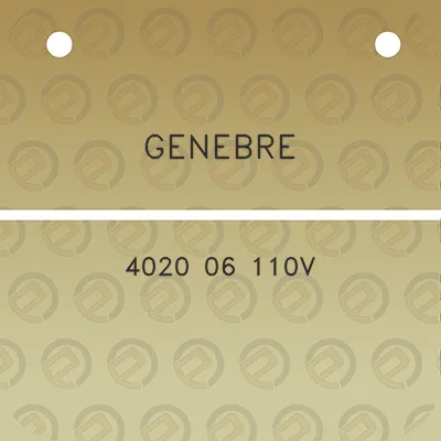 genebre-4020-06-110v