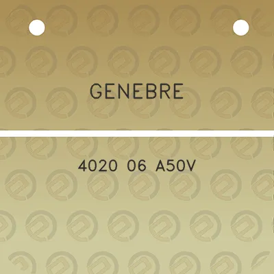 genebre-4020-06-a50v