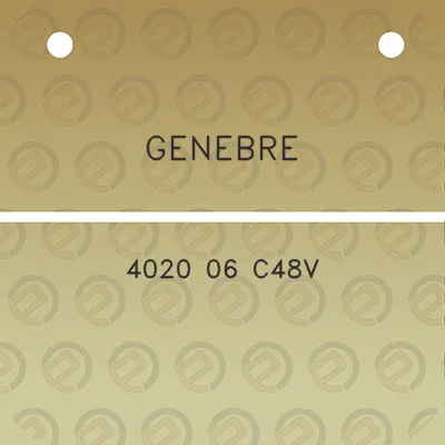 genebre-4020-06-c48v