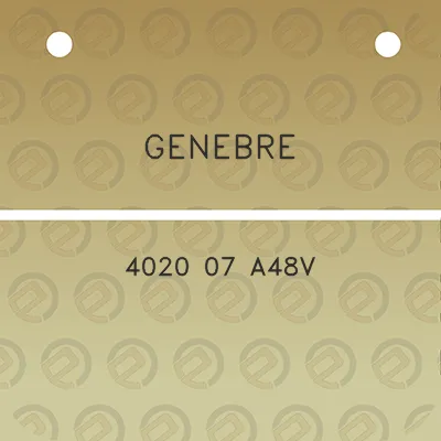 genebre-4020-07-a48v