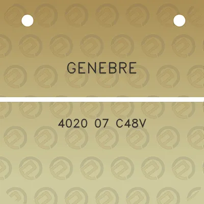 genebre-4020-07-c48v