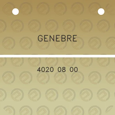 genebre-4020-08-00