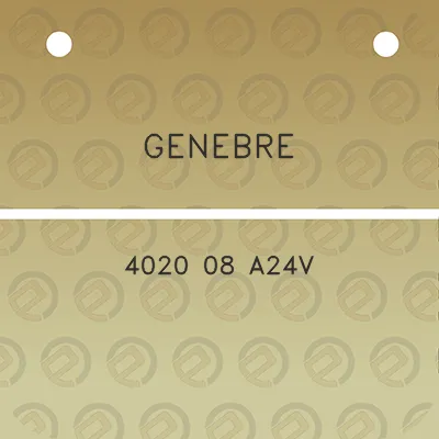 genebre-4020-08-a24v