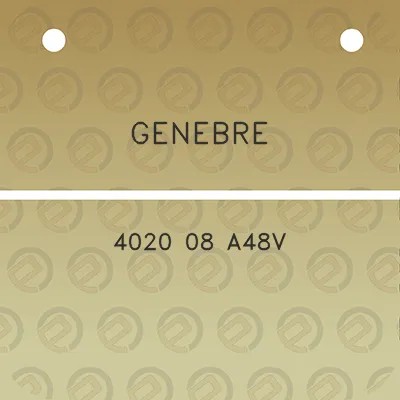 genebre-4020-08-a48v