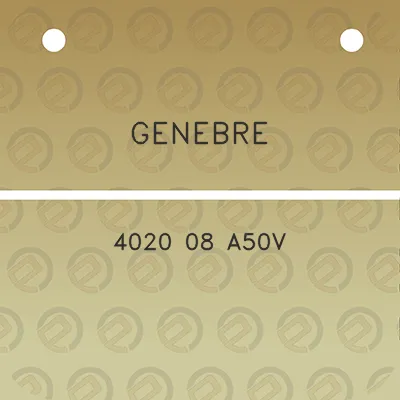 genebre-4020-08-a50v