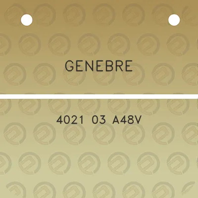 genebre-4021-03-a48v