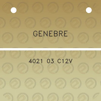 genebre-4021-03-c12v