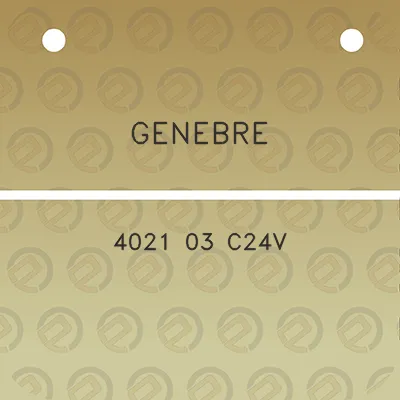 genebre-4021-03-c24v