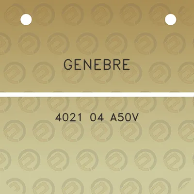 genebre-4021-04-a50v