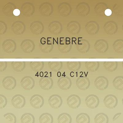 genebre-4021-04-c12v