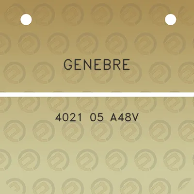 genebre-4021-05-a48v