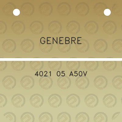 genebre-4021-05-a50v