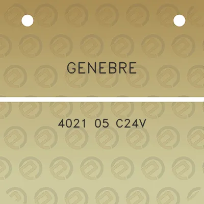 genebre-4021-05-c24v