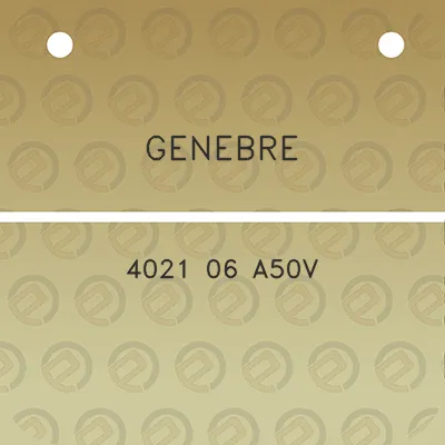 genebre-4021-06-a50v