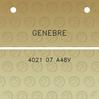 genebre-4021-07-a48v