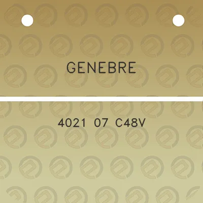 genebre-4021-07-c48v