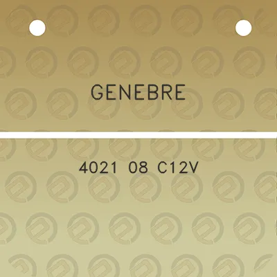 genebre-4021-08-c12v