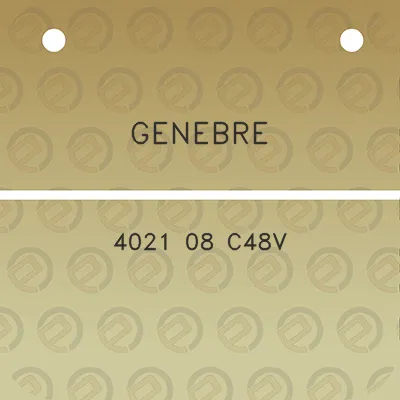 genebre-4021-08-c48v