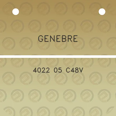 genebre-4022-05-c48v