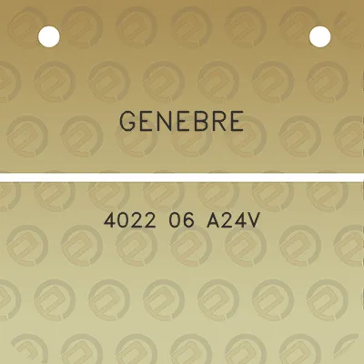 genebre-4022-06-a24v