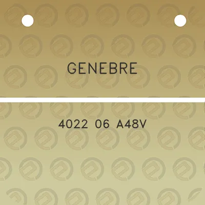 genebre-4022-06-a48v