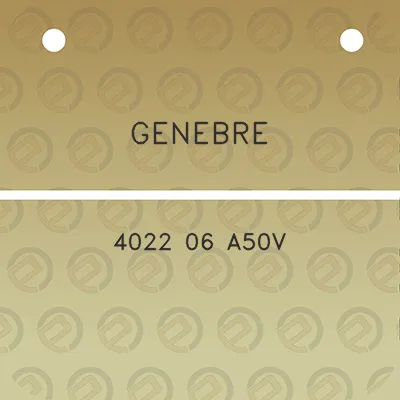 genebre-4022-06-a50v