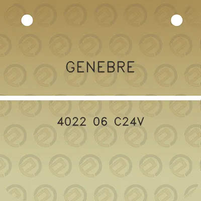 genebre-4022-06-c24v